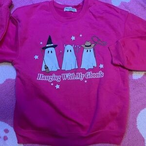 Wound Up Vibrant Pink Sweatshirt